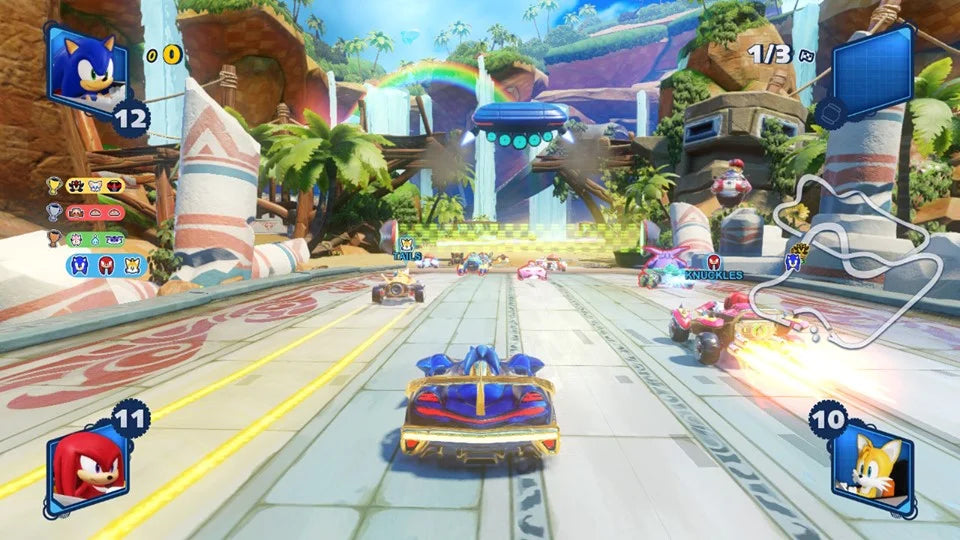 Sonic Mania + Team Sonic Racing Double Pack Nintendo Switch Gioco Nuovo EU
