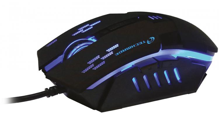 Techmade Mouse Ottico Illuminato Led 2400 Dpi Gaming 5 Tasti Pc Computer Laptop