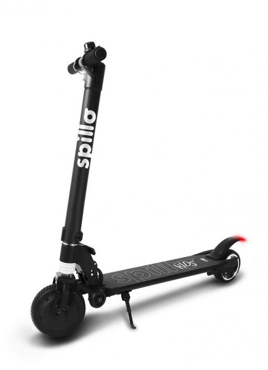 Icone The One Kids Spillo Monopattino Scooter Elettrico 150W Bambino Nero Bt Led