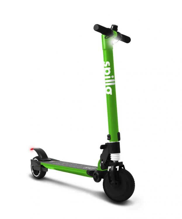 Icone The One Kids Spillo Monopattino Scooter Elettrico 150W Bambino Verde Bt