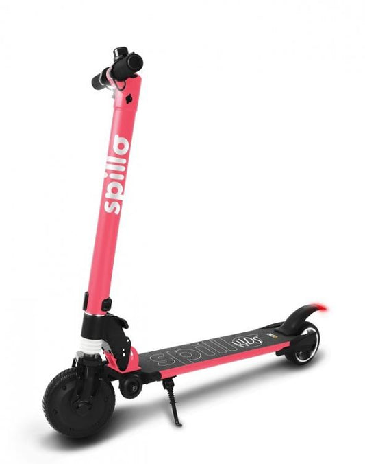 Icone The One Kids Spillo Monopattino Scooter Elettrico 150W Bambino Rosa Bt Led