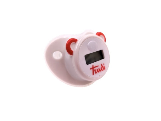 Trudi Termometro Digitale Neonato Ciuccio Con Peluche Leone Animali Bambino Baby