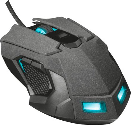 Trust Mouse Gaming Laser Ottico Gxt 4158 Kabal 5000 Dpi Led Multi Usb Gioco Pc
