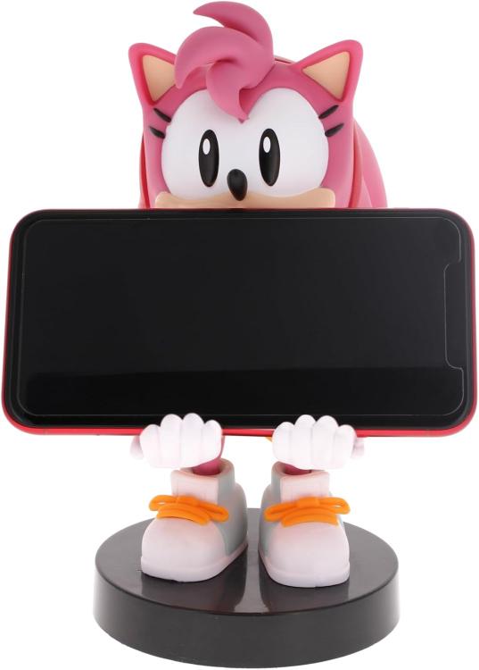 Cable Guys - Sonic (Lady Amy Rose) Statuetta Base Ricarica Smartphone Controller
