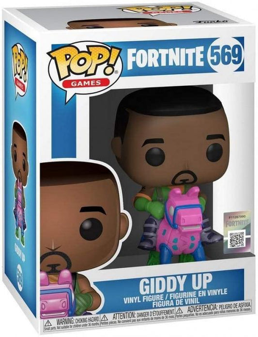 Funko Pop Games Fortnite Giddy Up (569) Vinyl Action Figure Statua Da Collezione
