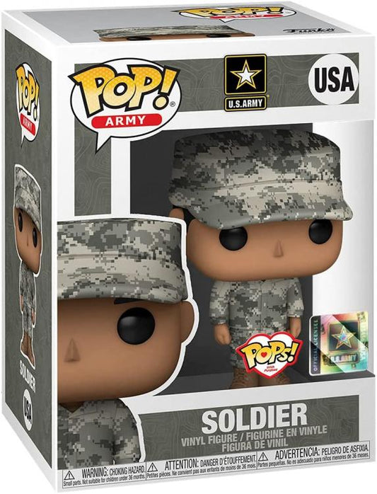 Funko Pop ! U.S. Army (Usa) Male Army Uniform 1 Soldato Uomo Militare - Figure