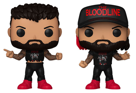 Funko Pop ! Wwe The Uso - (2 Pack) Jey Uso & Jimmy Uso Wrestling Figure 9Cm