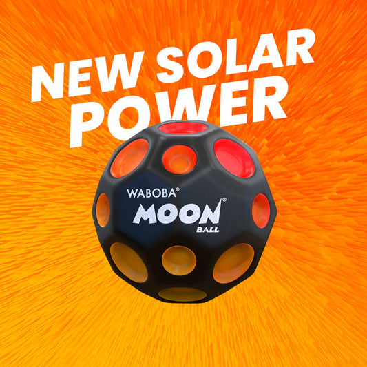 Waboba Pallina Original UV Moon Ball Change colore in the Sun (Cambia colore al sole) Palla IPER RIMBALZANTE che rimbalza, originale per saltare, Giocattolo ad alte prestazioni per un'estate di divertimento senza fine