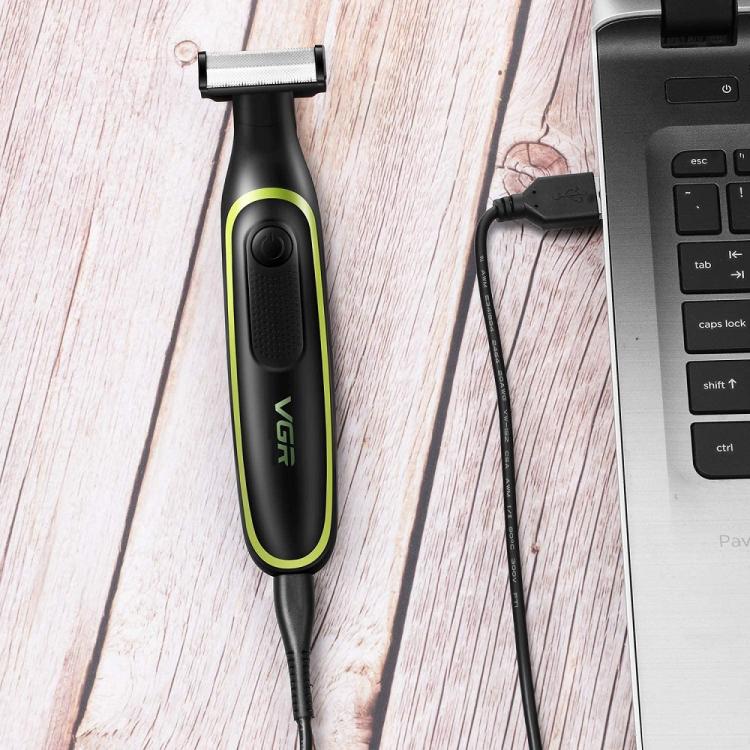 Vgr V-017 Rifinitore Regolatore Rasoio Barba Elettrico Precisione Ricaricabile