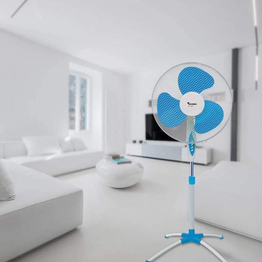 Jordan Ventilatore A Piantana Colonna Da Terra 45W Ø 40Cm 3 Velocita Regolabile