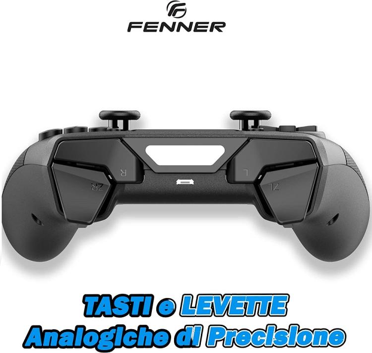 Fenner Controller Per Ps4/Pc (V2) Wireless Programmable Joystick Pad Playstation
