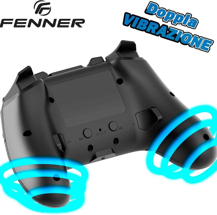 Fenner Controller Per Ps4/Pc (V2) Wireless Programmable Joystick Pad Playstation