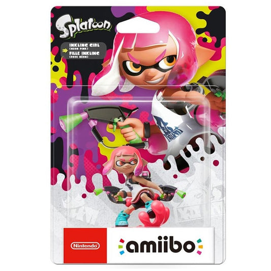 AMIIBO SPLATOON 2 INKLING GIRL NINTENDO SWITCH STATUA DA COLLEZIONE RAGAZZA