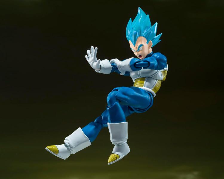 Bandai Sh Figuarts : Dragon Ball Super (Super Saiyan God Vegeta) Figure Pvc 15cm