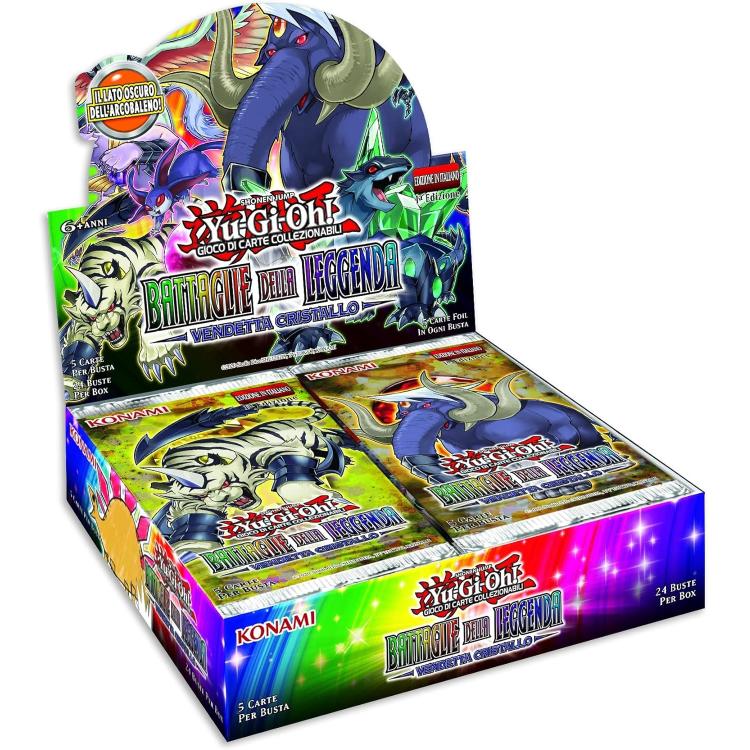 Yu-Gi-Oh! - Battaglie Della Leggenda Vendetta Cristallo Display 24 Buste Ita Tcg