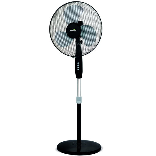 Joytech Ventilatore Piantana Colonna Terra 45W Ø 40Cm 3 Velocita Regolabile Nero