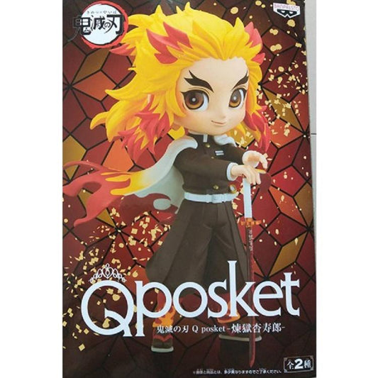 BANPRESTO Q POSKET DEMON SLAYER - KYOJURO RENGOKU VERSIONE A FIGURE FUOCO