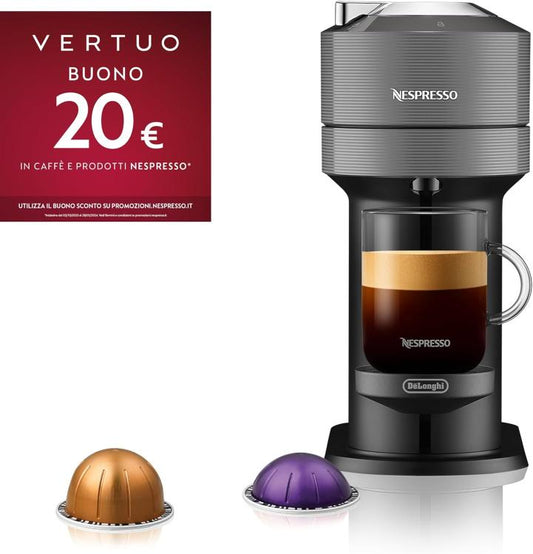 DELONGHI MACCHINA DEL CAFFÈ A CAPUSULE NESPRESSO VERTUO NEXT ENV120.GY GRIGIO