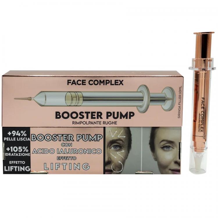 Face Complex Booster Pump Filler Viso Antirughe Acido Ialuronico Siringa Lifting