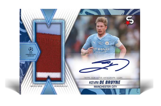 Topps Card Uefa Superstars 2023/24 - Ucc Pack Da 8 Bustine 64 Cards Value Box