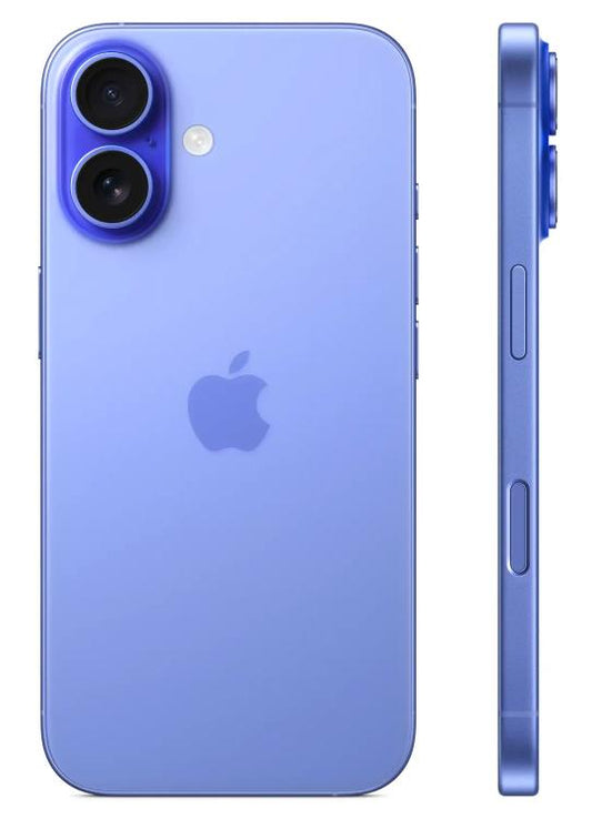 APPLE IPHONE 16 128GB OLED 6.1" ULTRAMARINE EU MYEC3SX/A - 12MP DUAL ESIM 5G