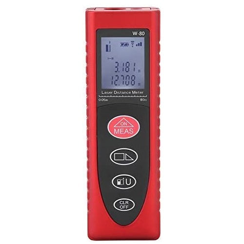 Metro Laser Max 80M Misuratore Distanza Digitale Professionale Con Display Lcd