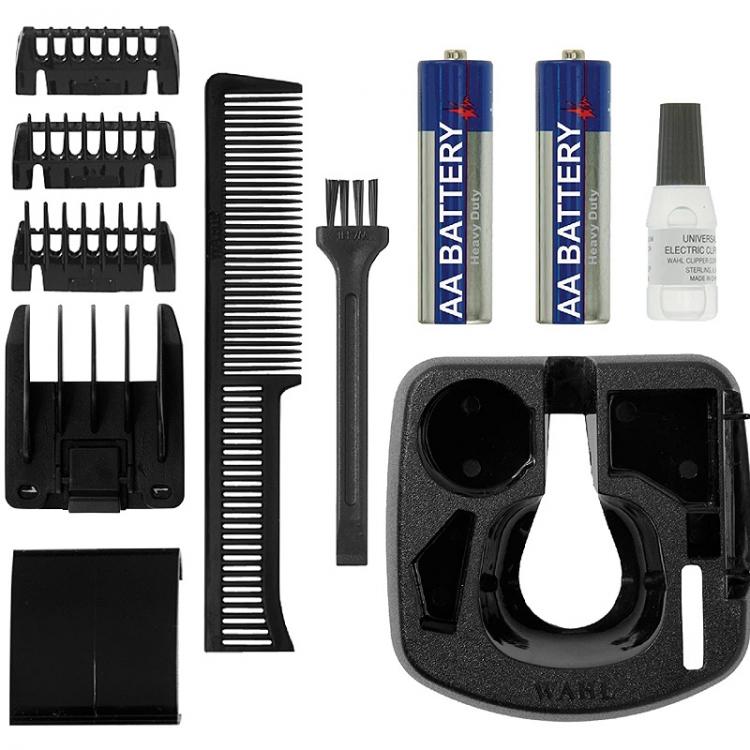 Wahl Regolabarba + Kit Accessori Groomsman Cordless Rasoio Batterie Incluse 9906