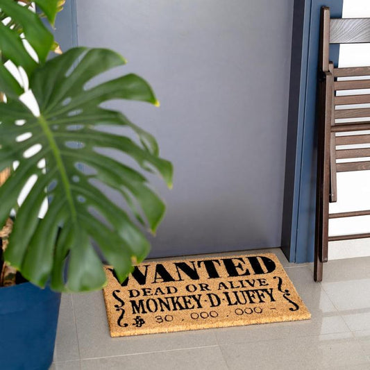 Zerbino One Piece Wanted Tappeto In Pvc Cameretta Bagno Antiscivolo 40X60Cm