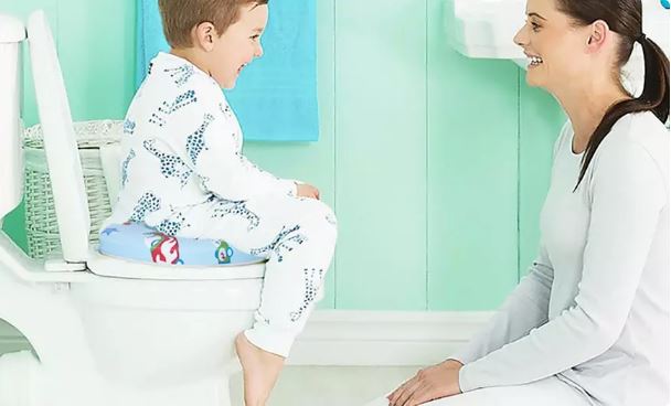 Riduttore Wc Water Per Bambini Sedile Morbido Adattatore Copriwater Fantasie