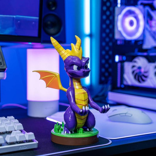 Cable Guys - Gaming (Spyro) Statuetta Stand Base Ricarica Smartphone Controller