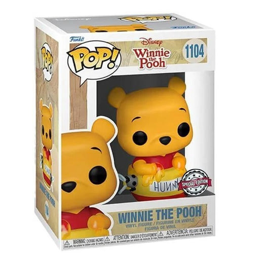 Funko Pop ! Disney Winnie The Pooh - (1104) - Winnie The Pooh W / Miele Special