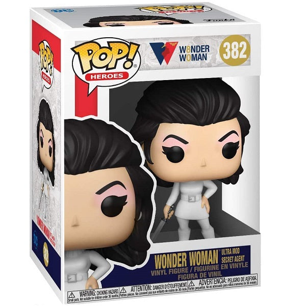 Funko Pop Heroes Dc Wonder Woman 80Th 382 Wonder Woman Ultra Secret Agent Vinyl
