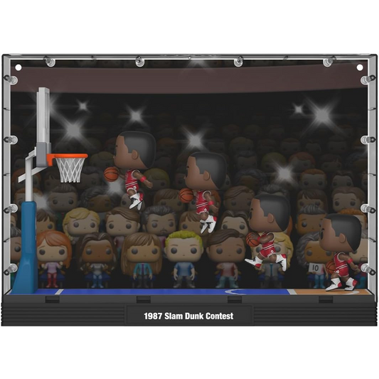 Funko Pop! Deluxe Moment: Chicago Bulls (209) Michael Jordan ('87 Dunk Contest)