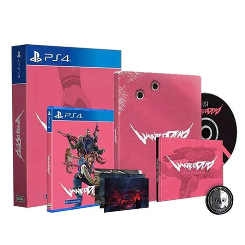 Wanted Dead Collectors Edition Ps4 Videogioco Limited Edition Steelbook Nuovo
