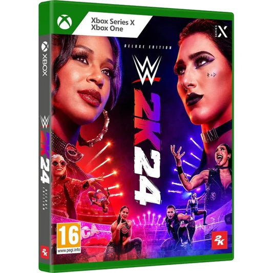 Wwe 2K24 Deluxe Edition Xbox One/Serie X Videogioco Italiano Eu Wrestling 2024