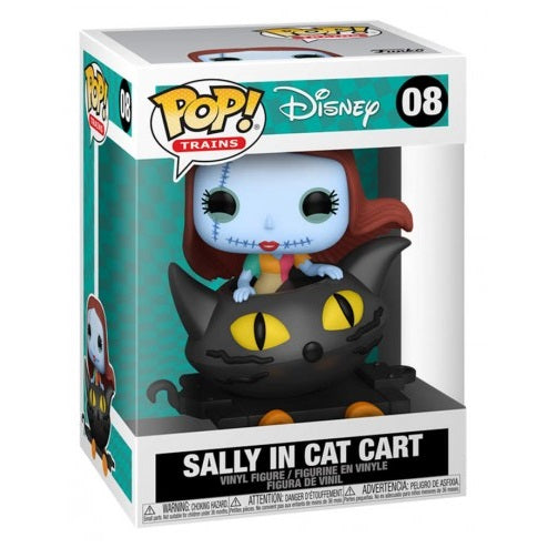Funko Pop ! Disney - Night Before Christmas (08) Sally In Cat Cart - Figure 9Cm