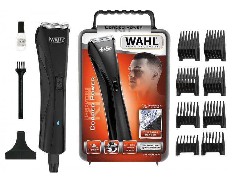 Wahl Tagliacapelli 9699 + Accessori Hair E Beard Regolabarba E Capelli Led Clip