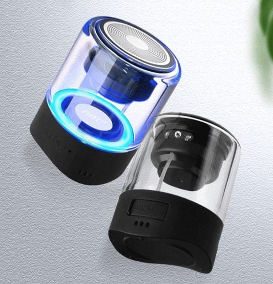 CASSA SPEAKER BLUETOOTH TWS COPPIA CASSE MAGNETICA LED STEREO PORTATILE -FO-Y22