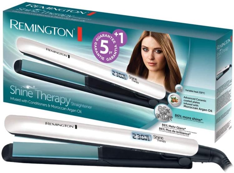 Remington Piastra Per Capelli Lisci E Lucenti Riscaldamento Rapido Shine S8500