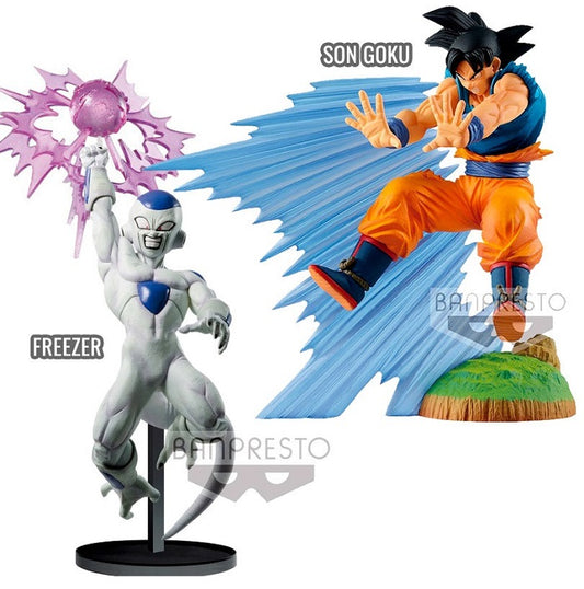 BANPRESTO STATUE DRAGON BALL Z - SON GOKU HISTORY BOX VOL.1 + THE FRIEZA PVC