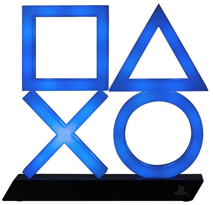 Lampada Paladone Ufficiale Playstation Icons Xl Light Led Ps5 Multicolor Icon