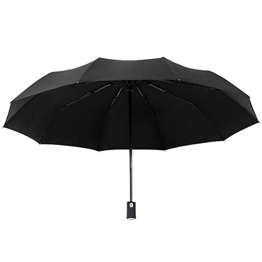 Xiaomi Ombrello Pioggia Automatico Nero Metallo Pieghevole Retrattile Antivento