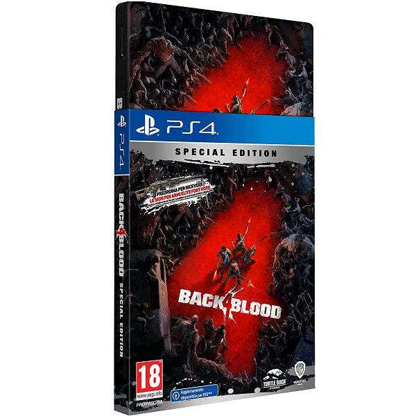BACK 4 BLOOD SPECIAL EDITION PS4 VIDEOGIOCO PLAY STATION 4 GIOCO ITALIANO PS5