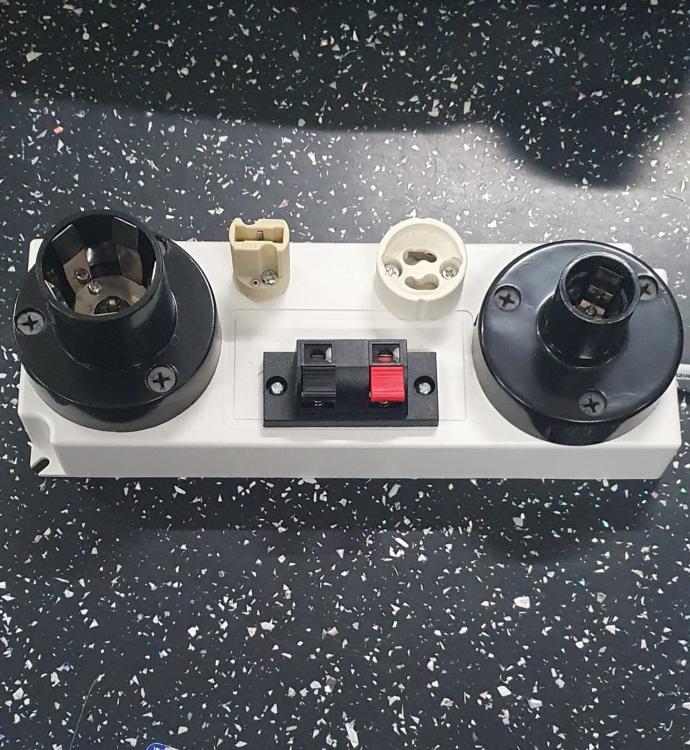 Tester Prova Lampadine Da Banco Attacco E14 E27 Gu10 G9 Test Luci A Interruttore