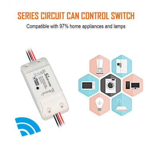 Interruttore Switch Smart Wifi Sonoff Compatibile Con Amazon Alexa Google Presa