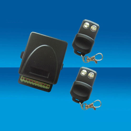 Kit Ricevitore Relè+ 2 Telecomandi Universale Radiocomando 433Mhz Cancelli Luci