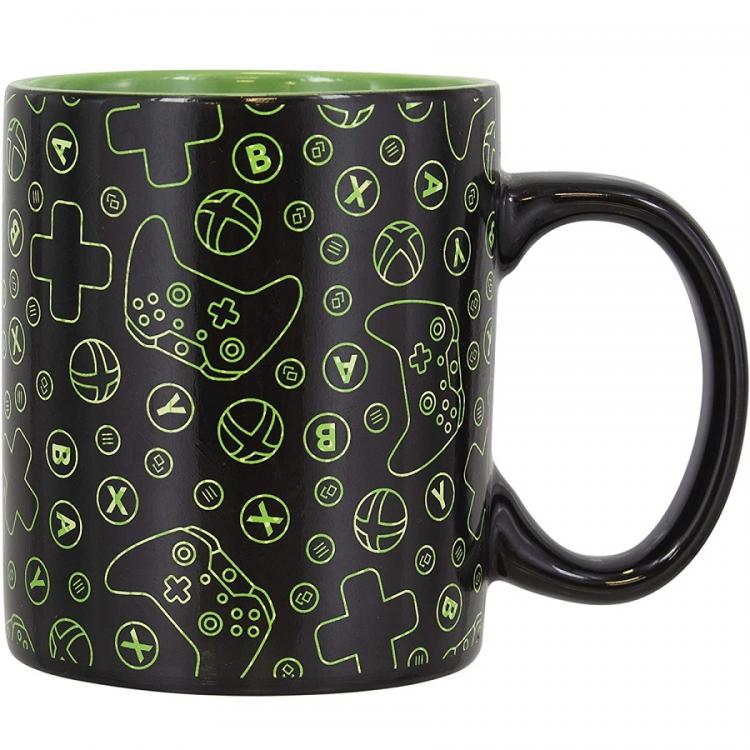 Paladone Tazza In Ceramica Termo Sensibile Xbox Cambia Colore Con Il Calore