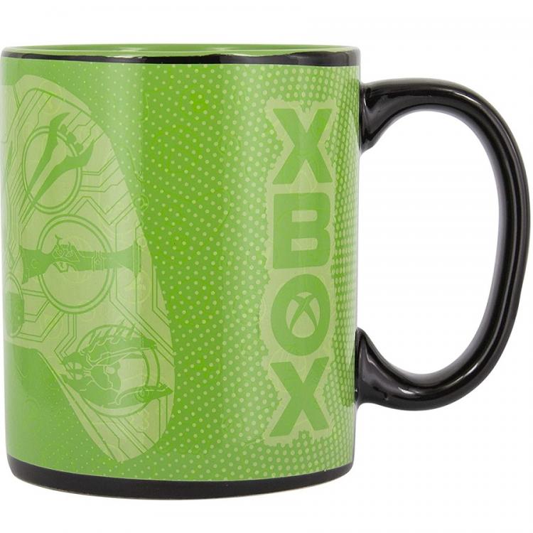 Paladone Tazza In Ceramica Termo Sensibile Xbox Cambia Colore Con Il Calore