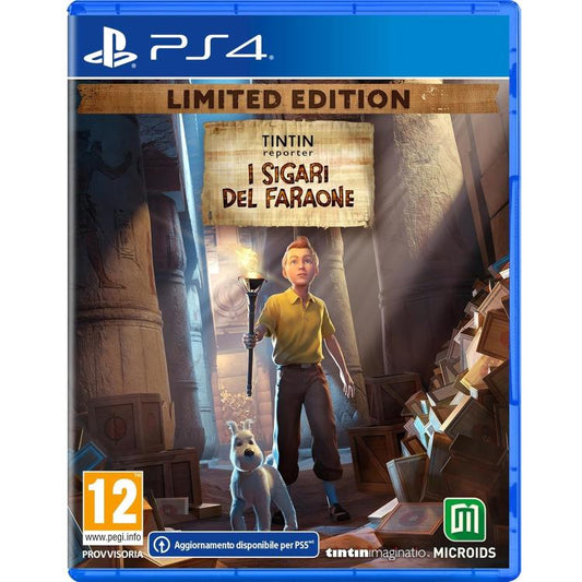 Tintin I Sigari Del Faraone Edizione Limitata Ps4 Videogioco Playstation 4 Ita