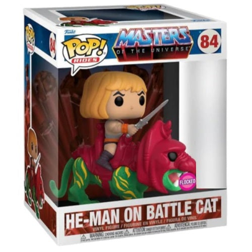 Funko Pop ! Master Of The Universe (84) He-Man On Battle Cat Vinyl Figure 15Cm